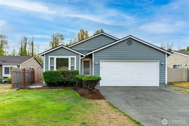 The roof and gutters are only five years old, and the exterior paint was done just a few years ago—this home is truly move-in ready!