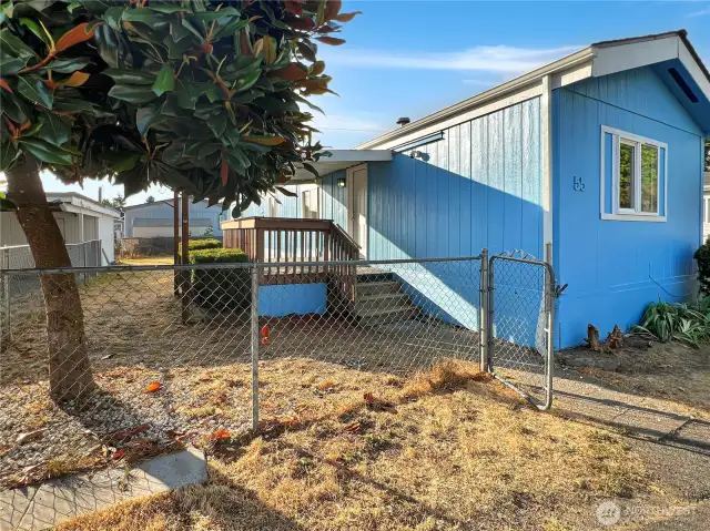 You will love the freshly painted exterior and fenced yard with gated entrance.