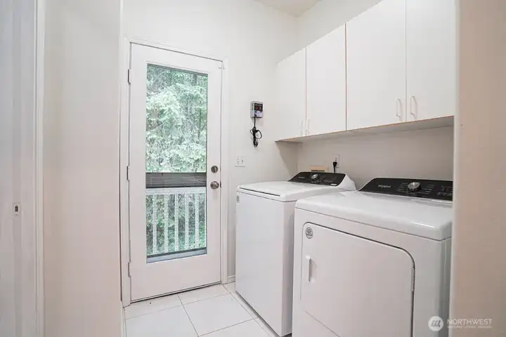 main floor laundry