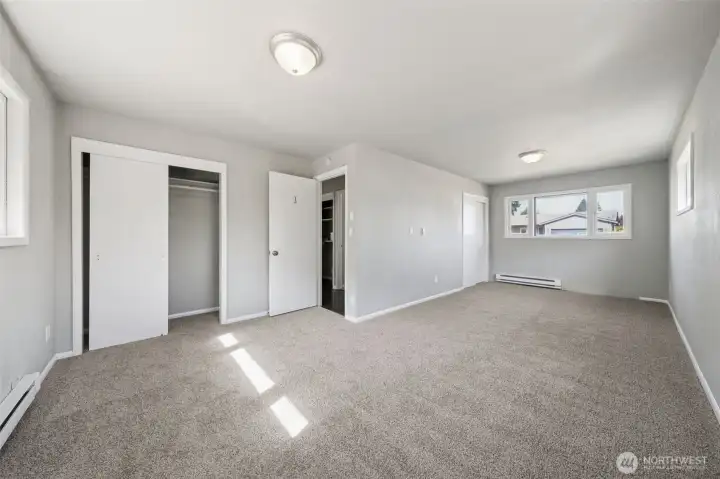Bedroom 1 - likely to be used as the primary bedroom.