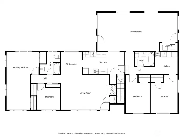 Floor Plan of main level.