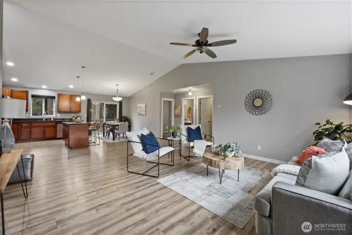 Get togethers with loved ones will be easy - spread out and enjoy the expansive space