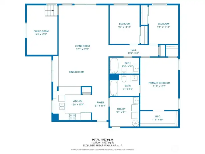 Detailed floor plan and measurements are approximate; buyer to verify all information.