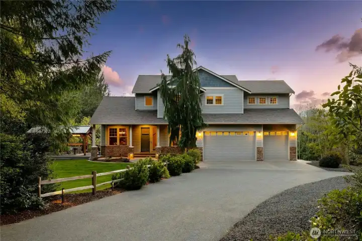 An inviting drive leads you to this special 3,912 sf home on Cheyney Lane set on 3.75 lush acres, framed by mature trees and open sky. There’s room here for everything: guests and gatherings, RV and boat storage, and simply soaking up the fresh air and mountain views.
