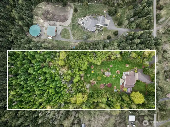 At 3.75 acres, you'll have room to entertain, safe storage for your RV or boat, and private woods to explore. There are trails on this lot that connect to the adjacent state lands behind this property.