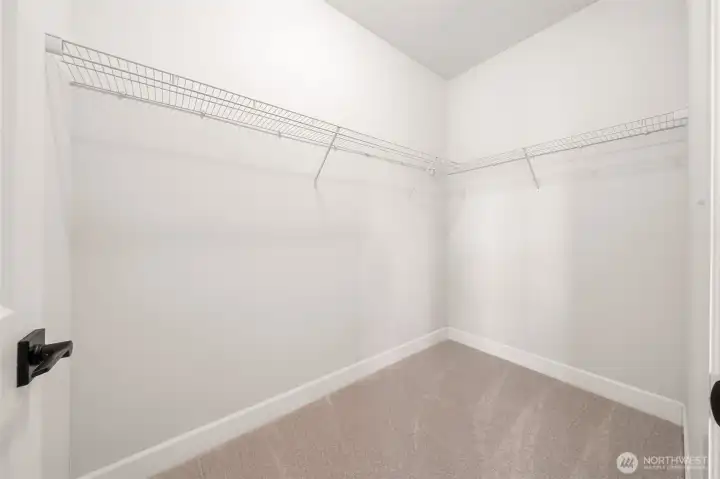 Primary closet Primary closet