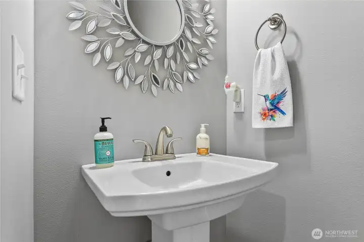 1/2 bath sink.
