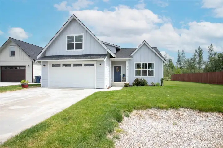 Plenty of parking in the driveway, on curbed rd and in heated/insulated garage.