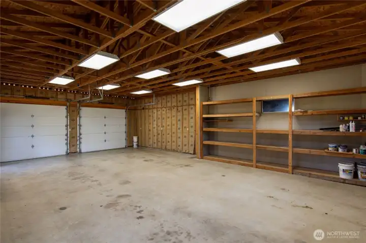 Garage side of shop.