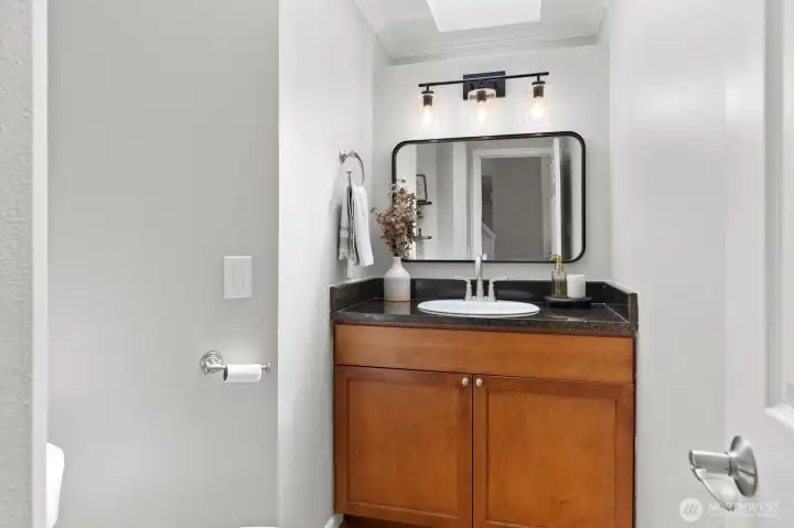 Main Floor Powder Bath Main Floor Powder Bath