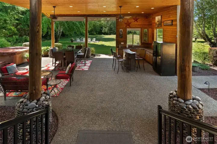 Beautiful outdoor pavilion