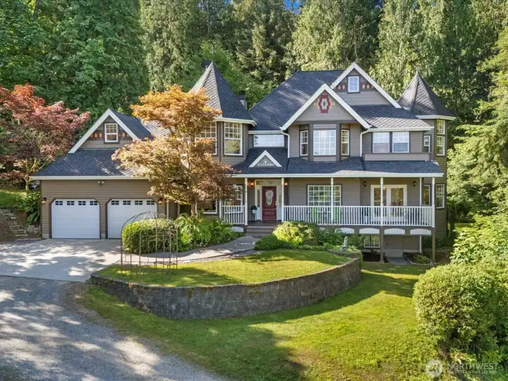 Custom Victorian Style Home.