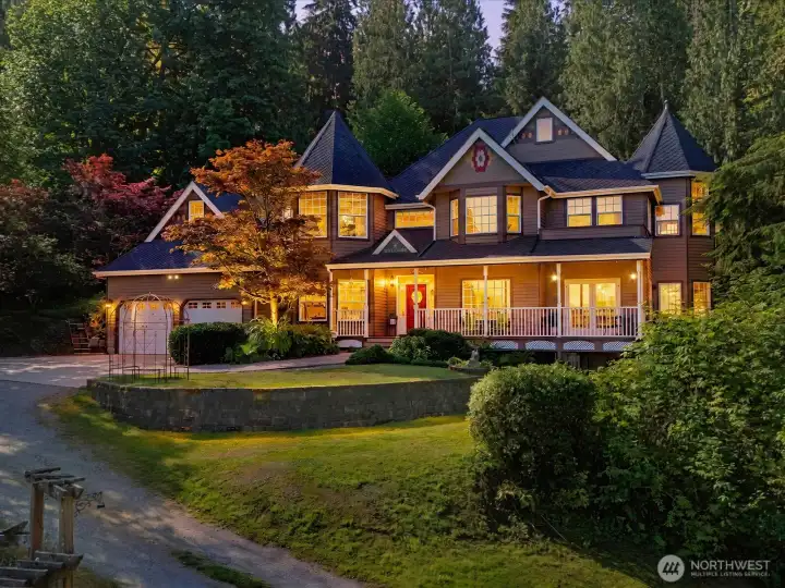 Spacious 2-car garage home, surrounded by nature