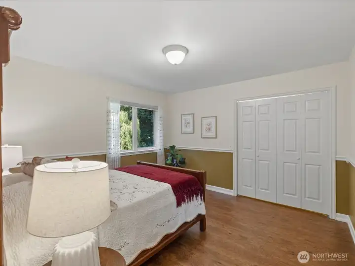 3rd bedroom with custom closet