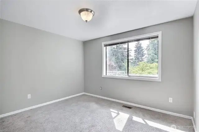 Another main floor bedroom. All three bedrooms have nice double-door closets, too.
