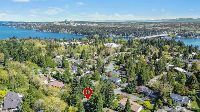 Easy access to I-90, I-5 & I-405