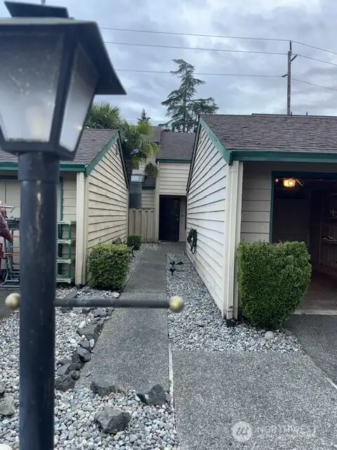 Front of condo
