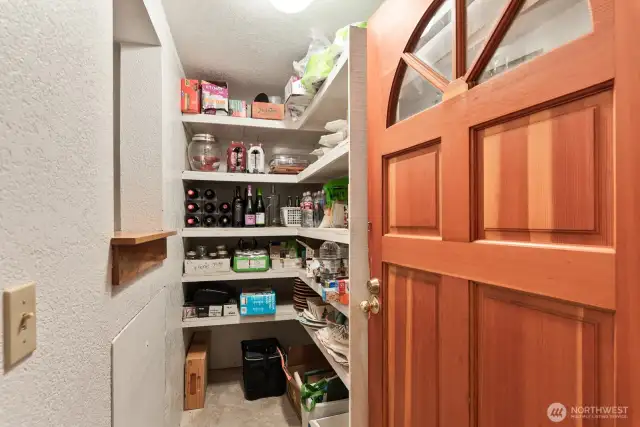 Pantry or potential wine cellar