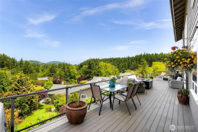 main level deck