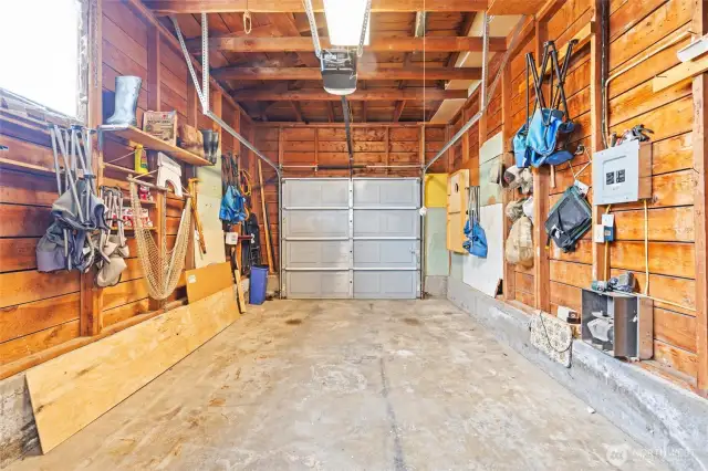 Outside breezeway leads to 1 car garage.