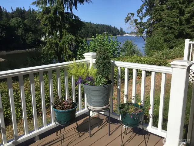 View of the bay and the Marina from the deck  Sellers picture