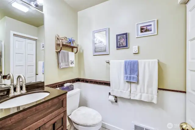 Second bathroom with shower for guest and next to the 2nd bedroom
