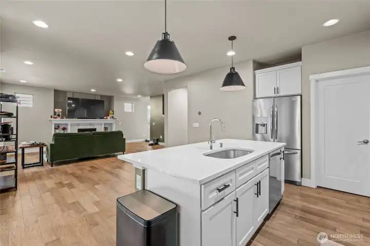 Island in Kitchen