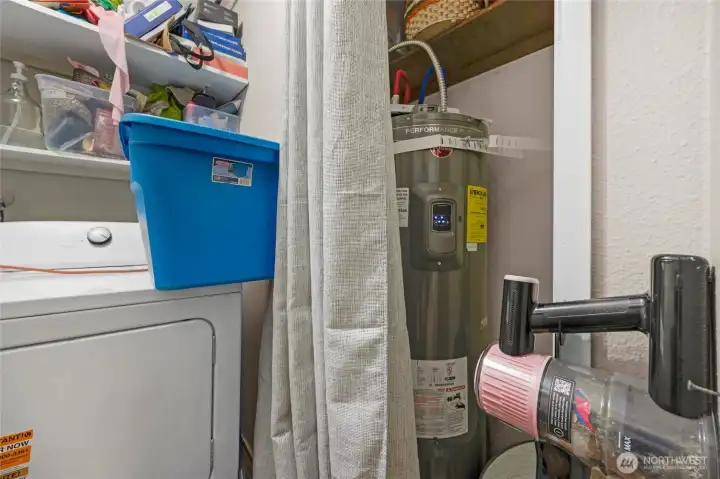 Unit 1 New hot water tank - All units have new hot water tanks under warranty