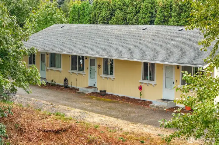 Roof is 15 years old on a 30 year comparable