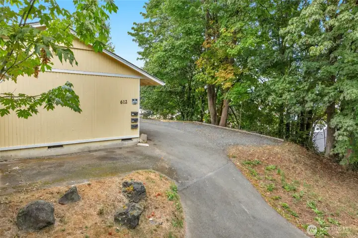 Entry way into triplex