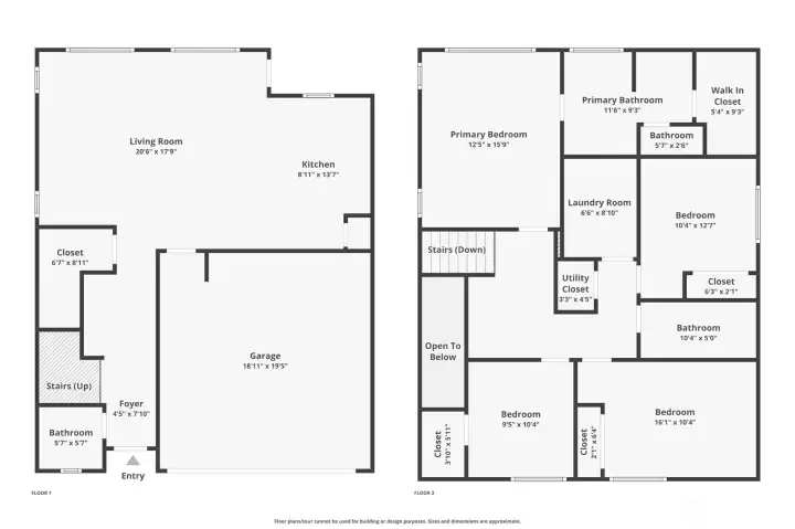 Floorplan - smart use of spaces.