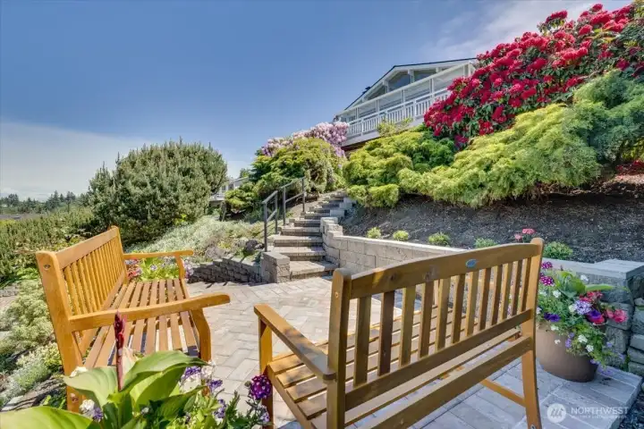 enjoy this special seating area