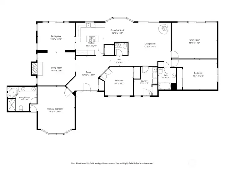 Floorplan, the second family room in the upper right hand corner in this photo can also be a 4th bedroom with an addition of a closet. Floorplan, the second family room in the upper right hand corner in this photo can also be a 4th bedroom with an addition of a closet.