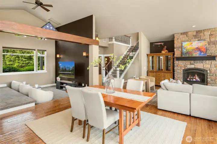 Dining room area.