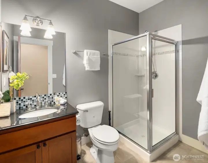 Ensuite bathroom for bedroom #3.