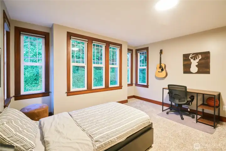 Another oversized room with large walk in closet. Lots of detail in this place. Another oversized room with large walk in closet. Lots of detail in this place.