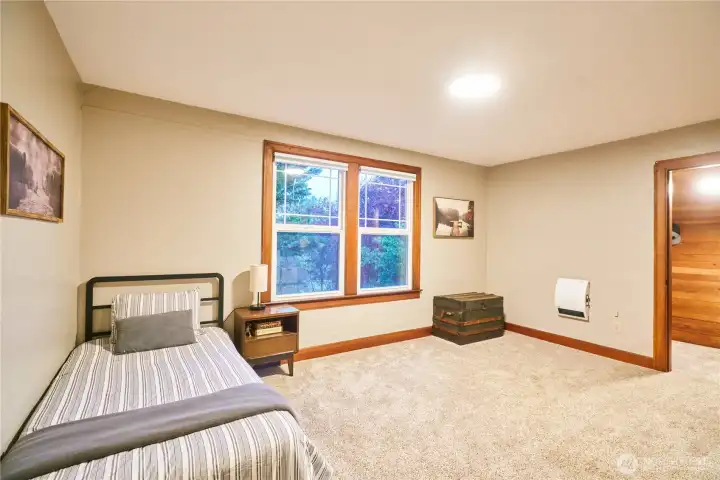 This is the 3rd upstairs bedroom, it is big and has another big walk in closet. There's a hidden room behind the mirror in the closet. This is the 3rd upstairs bedroom, it is big and has another big walk in closet. There's a hidden room behind the mirror in the closet.