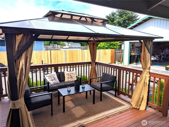 Gazebo included