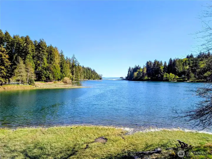 Glen Cove is walking distance from the property.