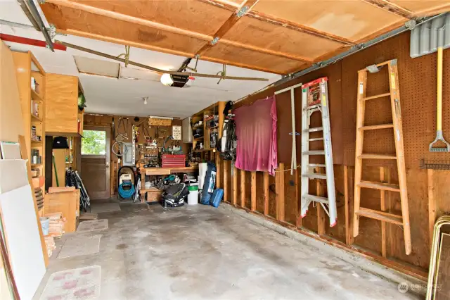 Single attached garage