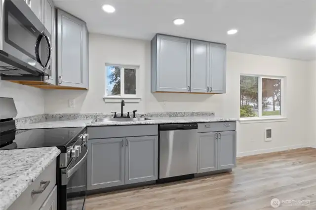 Stainless steel appliances