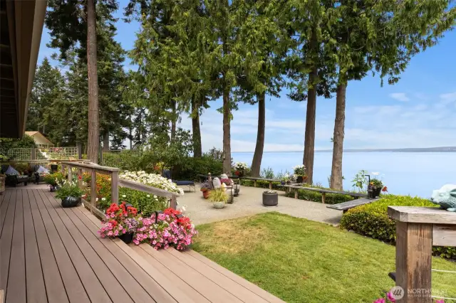 Views from wrap-around deck.