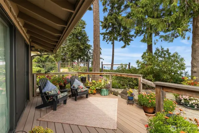 Deck by the Primary Bedroom.