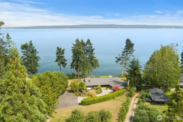 Property looking out over the Sound