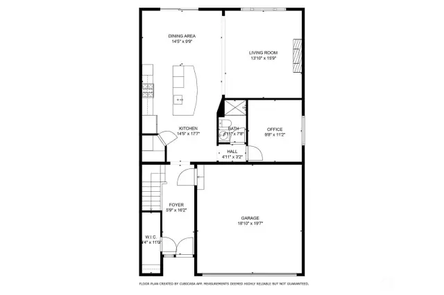 Main Floor with dimensions