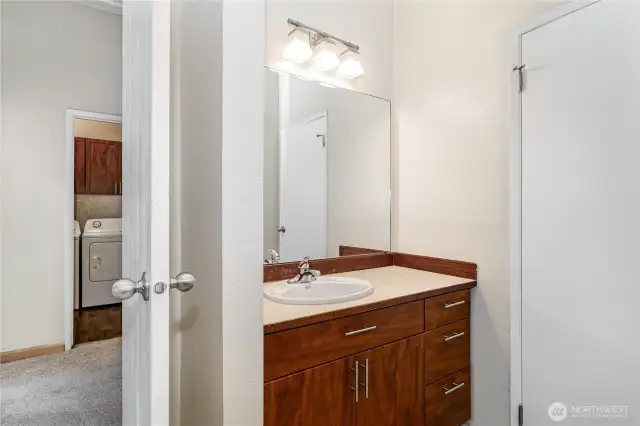 Another view of the primary bathroom.