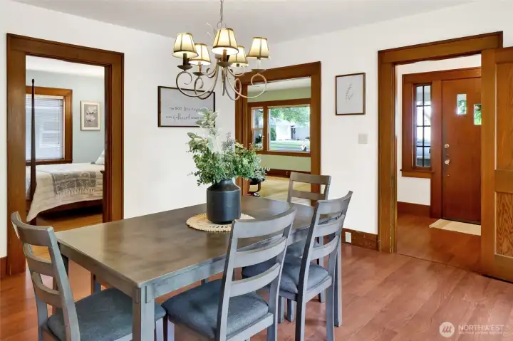 This home boasts details you just don't find in new construction, built-in storage at every turn, wide moldings full of character, and even a parlor room for that extra touch of charm.