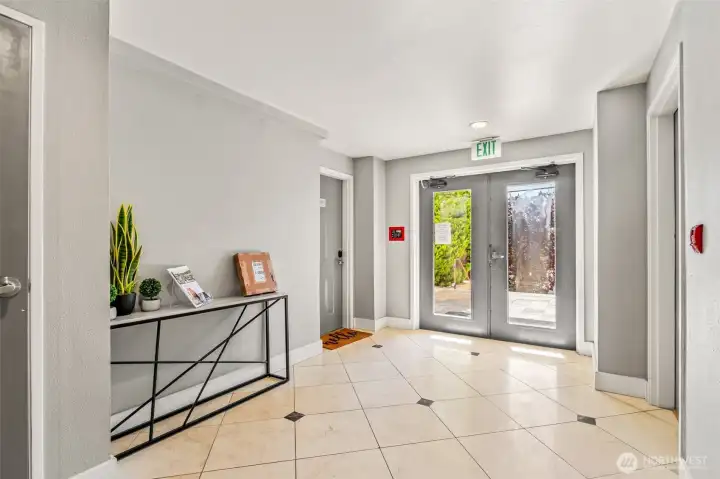 Secure entrance