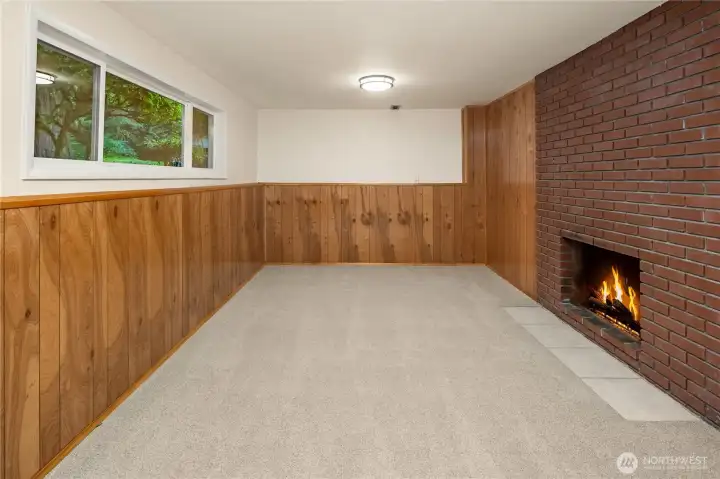 lower level family room