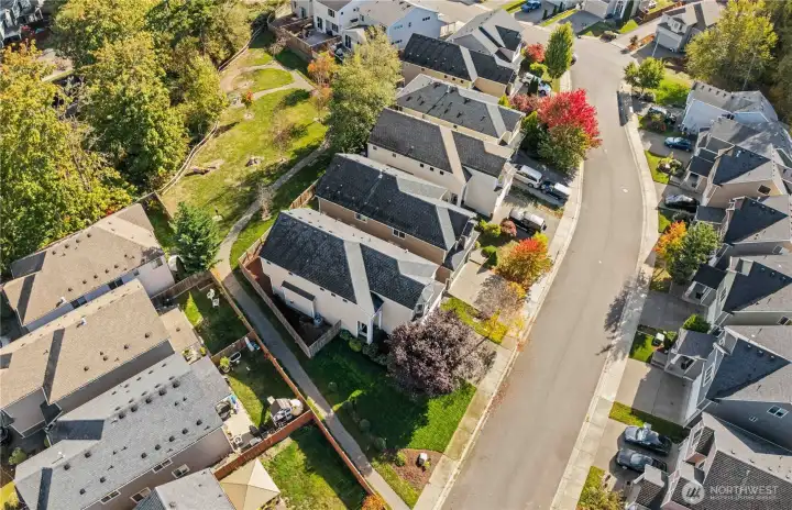 One of the largest front yards